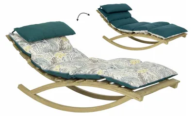 Produktbild von Amazonas Rocking Lounger floral Gartenmöbel