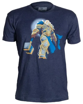 Produktbild von Jinx World of Warcraft - Kronprinz Premium-T-Shirt Vintage Navy, M
