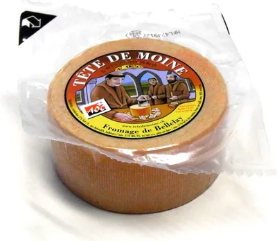 Produktbild von Tete de Moine halber Laib 420g für Girolle Käsehobel Mönchskopfkäse