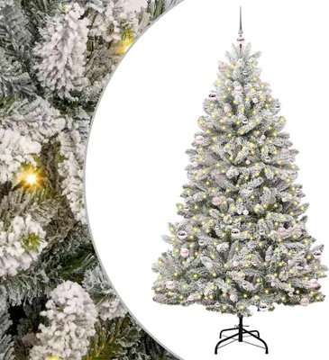 Immagine prodotto di vidaXL Albero di Natale artificiale, 240 cm, 300 LED, luce bianca calda