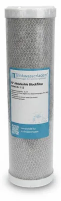 Produktbild von Aktivkohleblock 10' Hochwertiger Trinkwasserfilter aus Kokussnussschale