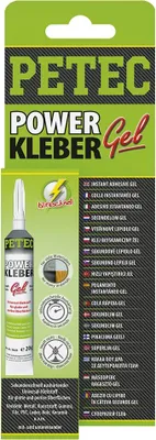 Produktbild von Petec Sekundenkleber Powerkleber Power Kleber Gel Sekundenklebstoff 20g 93720