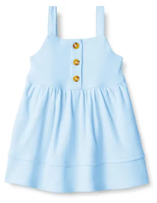Produktbild von A. Essentials x Sofia Grainge Baby - Mädchen Lässiges Baumwollkleid im A-Linien-