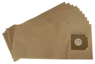 Produktbild von vhbw 10x Staubbeutel Ersatz für Kärcher 6.904-333.0 für Staubsauger - 28cm x 23,5cm braun