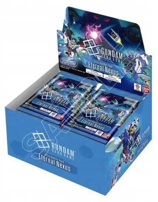 Obrázek produktu pro Gundam Card Game: Eternal Nexus – EB01 – Sada boosterů (24 kusů)