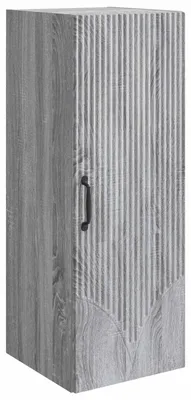 Image de Armoire murale vidaXL Gris Sonoma 33 x 34,5 x 90 cm en aggloméré