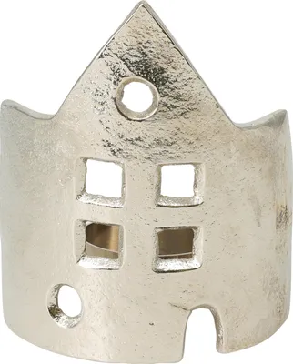 Immagine prodotto di Portacandele in argento per tea light (9x5x11 cm)