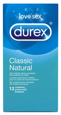 Productafbeelding van Durex Classic natural (12 stuks)