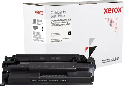 Produktbild von Everyday™ Schwarz Tonermodul von kompatibel mit HP 26X (CF226X), Hohe Kapazität, 9000 Seiten, Schwarz, 1 Stück(e)