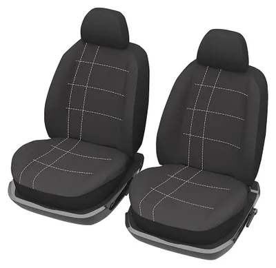 Produktbild von Carlinea Black Auto Sitzschonbezug Sitzbezüge Set Vorne Universal