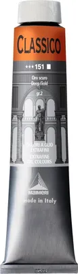 Obrázok produktu pre Maimeri Classico Olejová farba Deep Gold 200 ml 1 ks