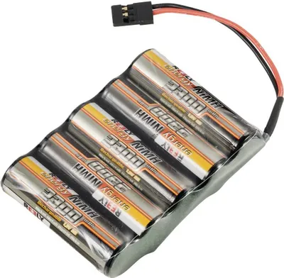 Obrázok produktu pre Reely Modellbau-Akkupack NiMh 6 V 2300 mAh Zellen-Zahl 5 Mignon AA Side-by-Side