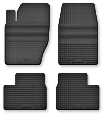 Produktbild von Gummi-Fußmatten für Jeep Grand Cherokee WJ 1998-2004 – 4-tlg, Schwarz, Semi-Universal, angepasst – Wielganizator Semi-Universal