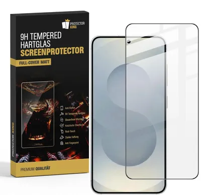 Produktbild von 2x 9H Panzerglas für Samsung Galaxy S26 Plus Full-Screen matt Anti-Reflex entspiegelt Tempered Glass Displayschutz Schutzglas Screen-Protector
