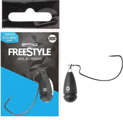 Produktbild von Spro Freestyle Jika Jig - Offsethaken am Blei, Gewicht:3g