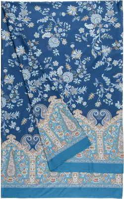 Produktbild von Bassetti FOULARD INDIAN ROSES Farbe B2 BLU Größe 270x270