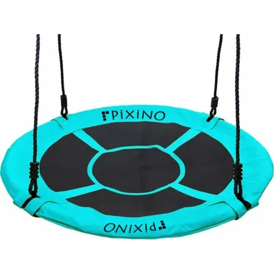 Obrázok produktu pre PIXINO hojdací kruh bocianie hniezdo (priemer 110 cm) tyrkysová