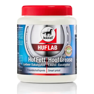 Immagine prodotto di Leovet Huflab Grasso per zoccoli Alloro + Eucalipto 750 ml, Contenuto:750ml
