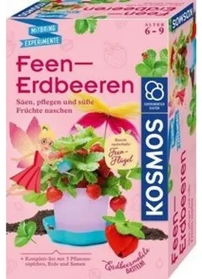 Produktbild von Kosmos Feen-Erdbeeren, Gewächshaus, Botanik, 6 Jahr(e), Mehrfarbig