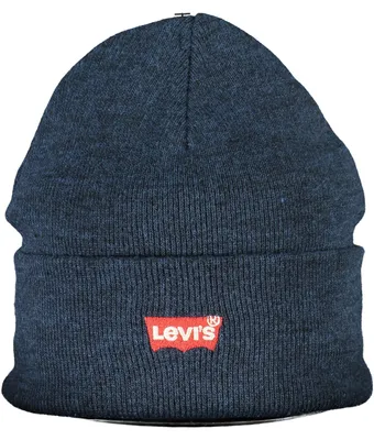 Produktbild von Stylische Herren-Mütze in Blau mit Stickerei und Logo-Detail