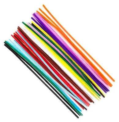 Zdjęcie produktu dla Kolorowe druciki kreatywne - 30 cm x 4 mm / 40 szt.