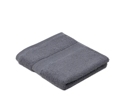Produktbild von sleepling - liebling Handtuch, 100% hochwertige Baumwolle, mit Schlaufe, 50 x 100 cm, waschbar & trocknergeeignet, formstabil, weich, Anthrazit