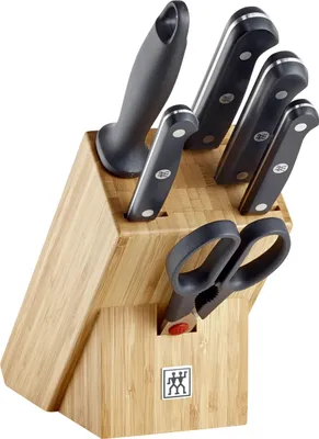 Produktbild von Zwilling 36131-002-0 Gourmet Messerblock, Bambus, 7-tlg.