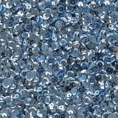 Produktbild von Oblique Unique 1400 Pailletten Konfetti gewölbt - ice blue
