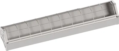Image de Duvo+ Gamelle galvanisée pour poussins, taille : S