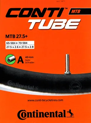 Produktbild von Continental MTB 27,5+ AV Schlauch Schrader Ventil 40 mm Plus Fahrrad MTB