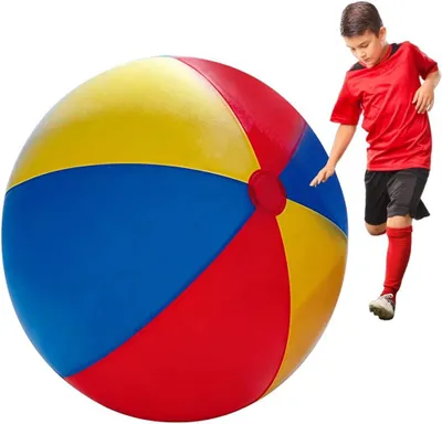 Obrázok produktu pre Plážová lopta 100 cm, 2 ks, guma, pre plážové párty