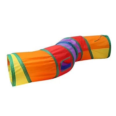 Produktbild von Katzentunnel Katze Kitty Haustier Spielzeug Spieltunnel Wege Faltbar Tunnel #3