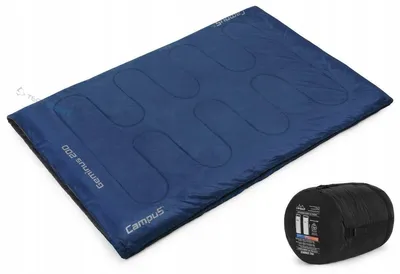 Produktbild von Campus Geminus 200 Doppelschlafsack 210x160cm 3-Jahreszeiten Komfort +9 bis +13°C