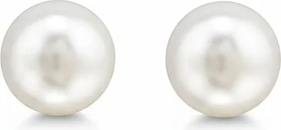 Produktbild von Ohrstecker aus Sterlingsilber mit Glasperle 6 mm