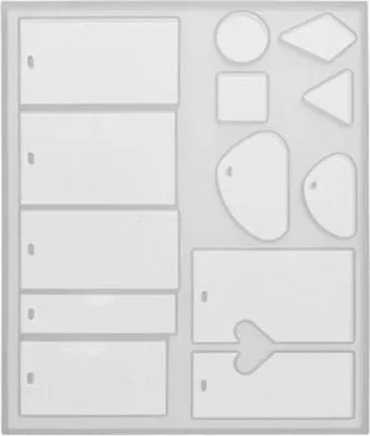 Obrázok produktu pre Silikónová forma 14,5x12cm prívesok na šperky 13ks