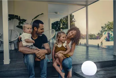 Obrázok produktu pre Buly 30 LED Kugel weiß Cable Indoor & Outdoor 3000K warmweiß