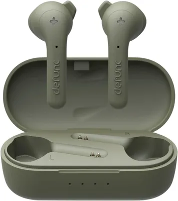 Produktbild von Defunc True Wireless Earbuds True Basic, Bluetooth 5.0, IPX4 wasserdicht, In-Ear Stereo-Ohrhörer, Touch-Steuerung,Mikrofon,lange Akkulaufzeit,Ladeetui