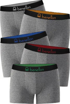 Produktbild von United Colors of Benetton 5er Pack Boxershorts, atmungsaktiv und hautfreundlich