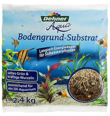 Immagine prodotto di Substrato per fondo Dehner Aqua, granulometria 2-4 mm, 2,4 kg, colore naturale