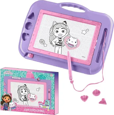 Produktbild von Gabby’s Dollhouse Magnettafel Set magnetische Schreibtafel & Zubehör