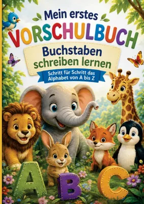Produktbild von Mein erstes Vorschulbuch - Buchstaben schreiben lernen