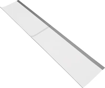 Produktbild von Haustür Vordach Markise - Regenschutz Überdachung - 200×40 cm - PET 3,5 mm - −30 bis 70°C - Weiß