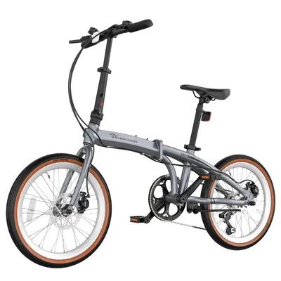 Produktbild von Faltrad EM1 20 Zoll, sekundenschnell faltbares Fahrrad, Aluminiumrahmen
