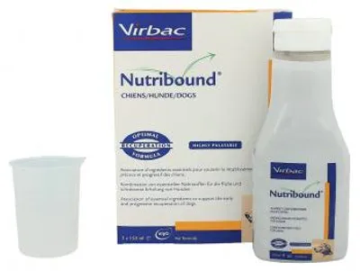 Produktbild von Nutribound Hund 3 x 150 ml von virbac Aufbaunahrung Erholung Rekonvaleszenz Hund