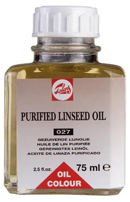 Zdjęcie produktu dla Olej lniany oczyszczony 027 Talens 75 ml