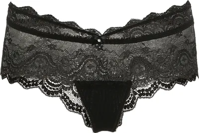Produktbild von LASCANA Panty schwarz Größe 32/34