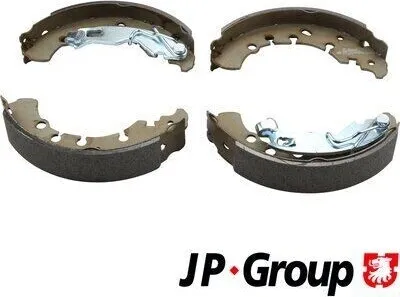 Produktbild von JP GROUP Bremsbackensatz Trommelbremse Hinten für OPEL Corsa D Schrägheck (S07) 203mm 3163900410