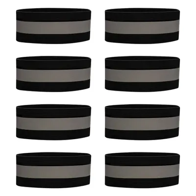 Produktbild von Reflektorband, Reflektierendes Armband Reflektor Sicherheit Reflexband Outdoor Joggen Radfahren Fahrrad Laufen Reiten,(Schwarz)