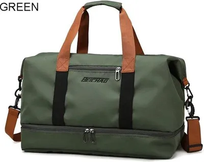 Productafbeelding van CarryQuest® - Reistas - 35 liter - waterafstotend - Oxford-stof - groen