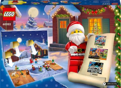Obrázek produktu pro LEGO City Adventní kalendář ®, Sada na stavění, 5 rok/roky, Plast, 287 kusů, 399 g